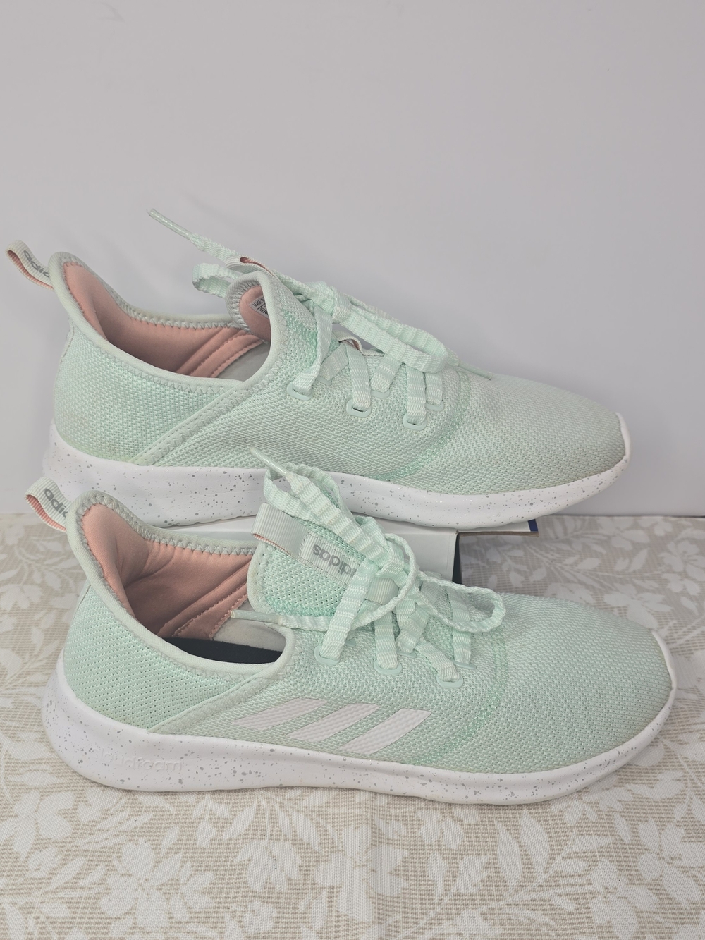 Light Mint Women's Athletic Sneakers - Adidas